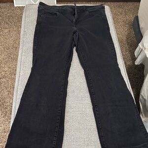 American Eagle Outfitters Black Boot Cut Jeans
